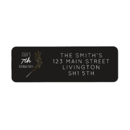 魔法をテーマにしたパーティー差出人住所シール ラベル