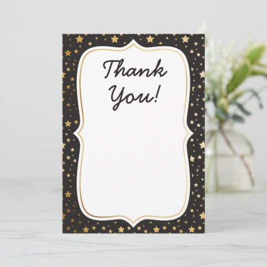 魔法をテーマにした誕生日サンキューカード サンキューカード (スタンド正面)