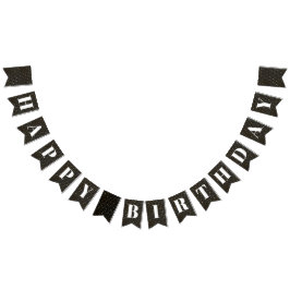 魔法をテーマにした誕生日パーティバナー バンティングフラッグ