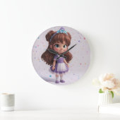 魔法を日常に持ち込む！🌟 ラージ壁時計 (ホーム)