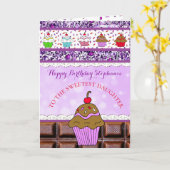 魔法を望んでいるハッピーバースデーの娘 カード (黄色い花)