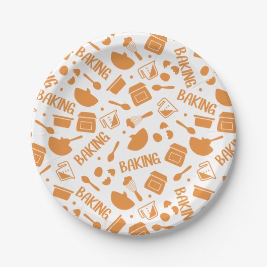 魔法を焼く：キッチンベーキング必需品 ペーパープレート (正面)