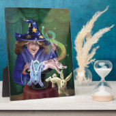 魔法アクトうさぎからの帽子 フォトプラーク (側面)