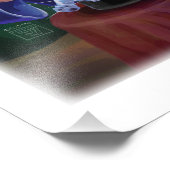 魔法アクトうさぎからの帽子 フォトプリント (角)