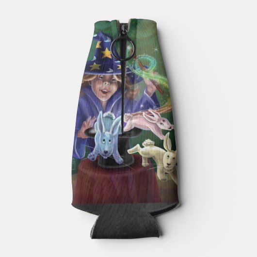 魔法アクトうさぎからの帽子 ボトルクーラー (裏面)