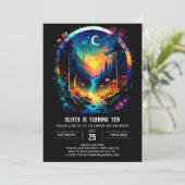 魔法アドベンチャーワイーツグローブ誕生日 招待状 (スタンド正面)