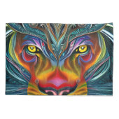 魔法アートのファンタジーライオン 枕カバー (裏面)