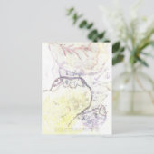 魔法インクはがき ポストカード (スタンド正面)