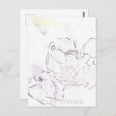 魔法インクはがき ポストカード (正面/裏面)