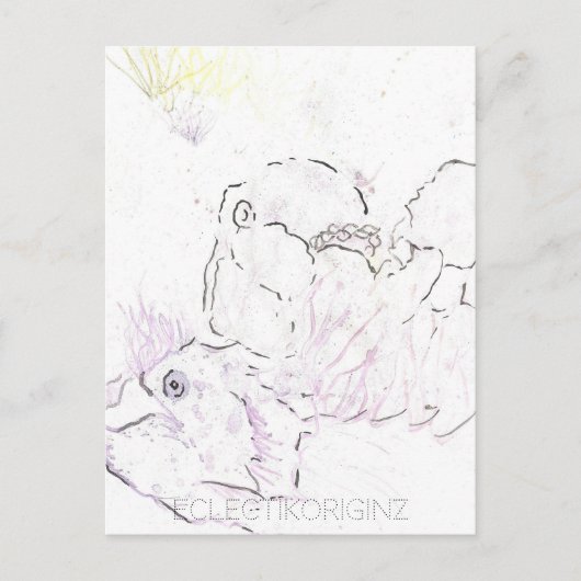 魔法インクはがき ポストカード (正面)