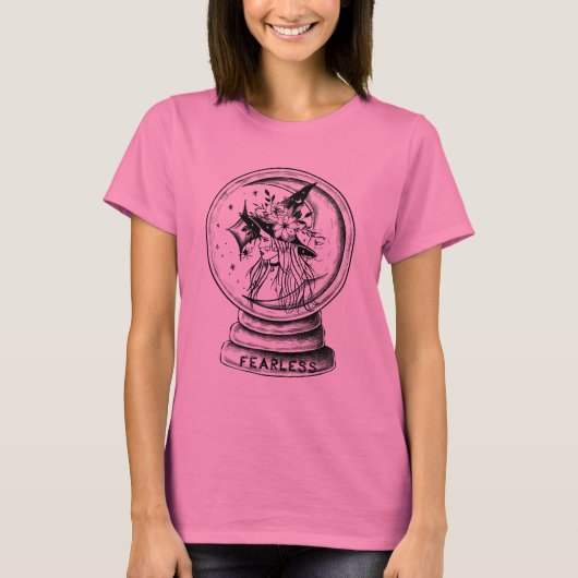 魔法インスパイア荘のウィッチクラフトTシャツデザイン Tシャツ (正面)