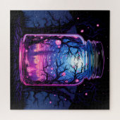 魔法インJAR – フォレ不気味ストパズル ジグソーパズル (横)