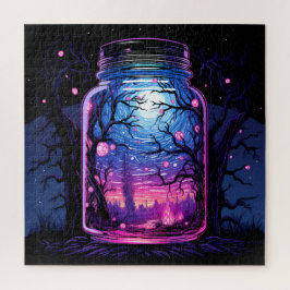 魔法インJAR – フォレ不気味ストパズル ジグソーパズル