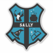 魔法ウィザードギフト シール (正面)