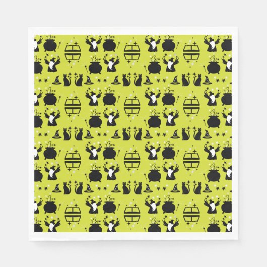 魔法ウィザードホームデコール スタンダードランチョンナプキン (正面)