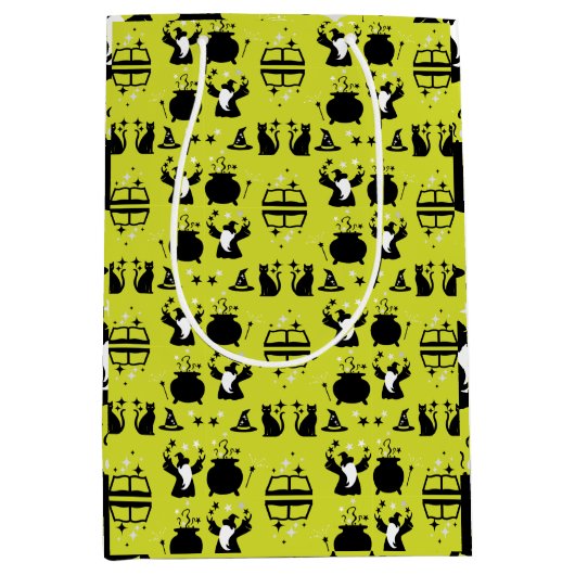 魔法ウィザードホームデコール ミディアムペーパーバッグ (正面)