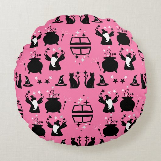 魔法ウィザードホームデコール ラウンドクッション (正面)