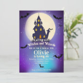 魔法ウィザードリキャッスルバースデーパーティー 招待状 (スタンド正面)