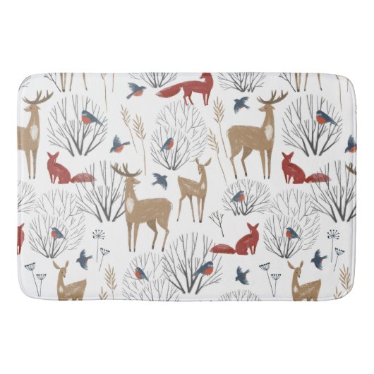 魔法ウィンターワンダーランド バスマット (正面)