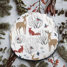 魔法ウィンターワンダーランド ラウンドクッション