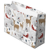 魔法ウィンターワンダーランド ラージペーパーバッグ (正面アングル)