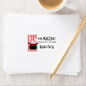 魔法ウサギin a Hat ラベル (インサイチュ)