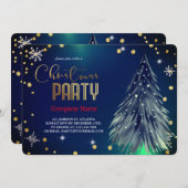 魔法エレガントクリスマスパインズフェスティバル 招待状 (正面/裏面)