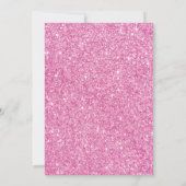 魔法エレガントプリンセス王室のガールバースデーパーティー 招待状 (裏面)