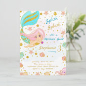 魔法エレガント的アンダーザシーパーティー招待状 招待状 (スタンド正面)