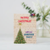 魔法エンチャントエレガンスクリスマポストカード シーズンポストカード (スタンド正面)