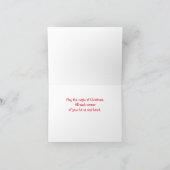 魔法オブクリスマステディベアグリーティングカード カード (内部)