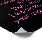 魔法オプションなし ポスター (角)