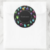 魔法オプションのパターン ラウンドシール (バッグ)