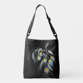 魔法オリーブ水彩手絵を描形 クロスボディバッグ (裏面)