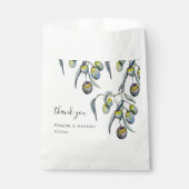 魔法オリーブ水彩手絵を描形 フェイバーバッグ (正面)