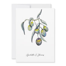 魔法オリーブ水彩手絵を描形