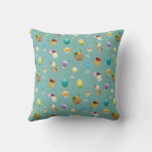 魔法オールディズニ人気があるーランドカクテルパターン クッション (裏面)