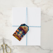 魔法カエル ギフトタグ (より糸付き)