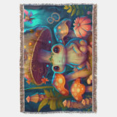 魔法カエル スローブランケット (正面縦)