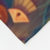 魔法カエル フリースブランケット (角)