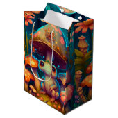 魔法カエル ミディアムペーパーバッグ (正面アングル)