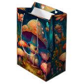 魔法カエル ミディアムペーパーバッグ (裏面アングル)