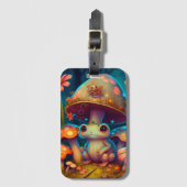 魔法カエル ラゲッジタグ (正面縦)