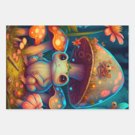 魔法カエル ラッピングペーパーシート