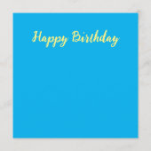 魔法カエル 招待状 (裏面)