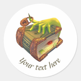 魔法カスタマイズ可能なラベルモダンデザイン ラウンドシール