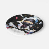 魔法カスタム忍者誕生日 ペーパープレート (アングル)