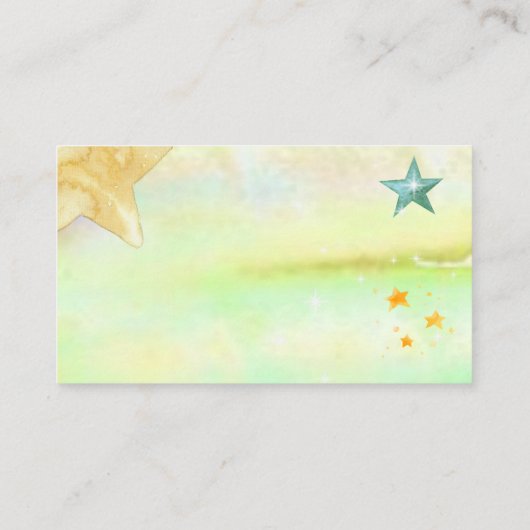 魔法カチコーン誕生日エンクロージャカード エンクロージャーカード (裏面)