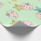 魔法カチコーン誕生日ラッピング紙 ラッピングペーパー (角)