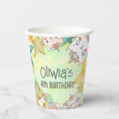 魔法カチコーン誕生日紙カップ 紙コップ (正面)